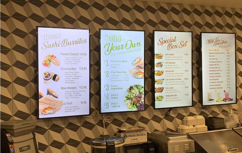 Mount Plus MP-P42-64AT Tilt Vertical Portrait TV Wall Mount | Vertical-Orientation Menu Wall Board Mount | Anti-Theft Locking | Fits Most 37" to 75" TVs (VESA 400x600) (37 to 75 TILT) - Image 3